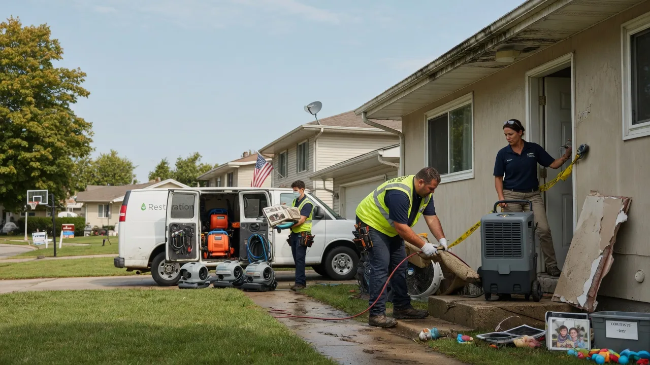 Water Damage Restoration in Mansfield, TX near me